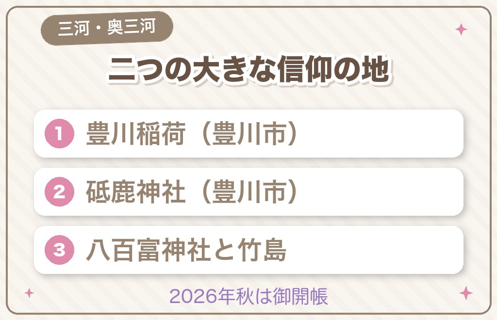 三河・奥三河の愛知のパワースポット7選