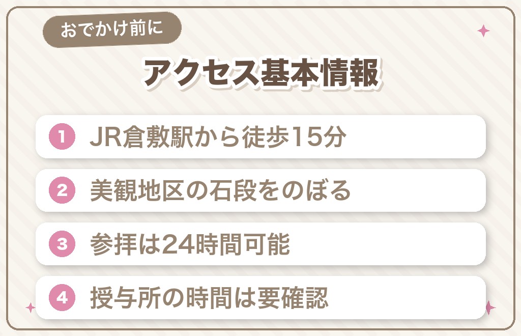 阿智神社の基本情報とアクセス