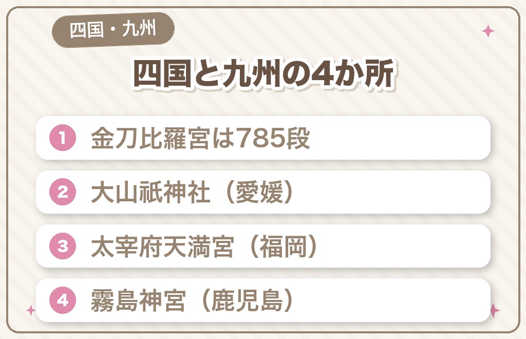 四国・九州の西日本パワースポット4選